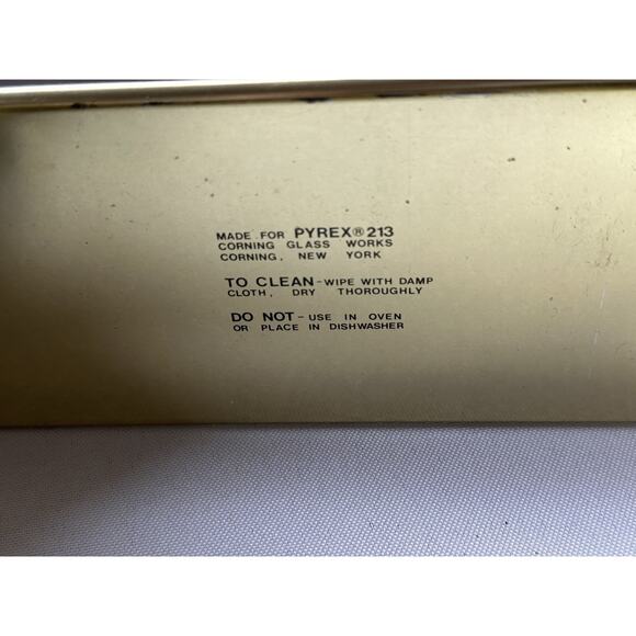 Vintage Pyrex Metal Loaf Pan Cradle Floral Fruit Handles Fits 1.5 Qt Bread Dish - Picture 3 of 7